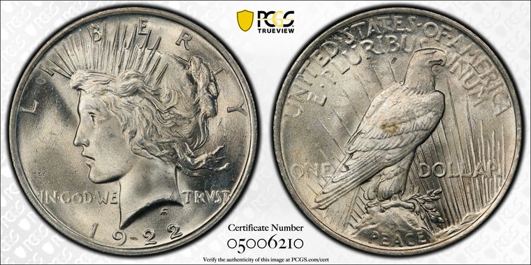 Cert 05006210 - Coin Image