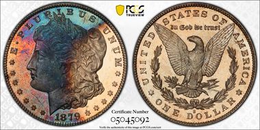 1879-S $1 MS63DMPL