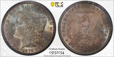1879 $1 MS66