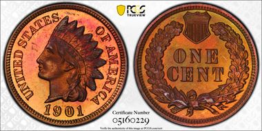1901 1C PR67RB