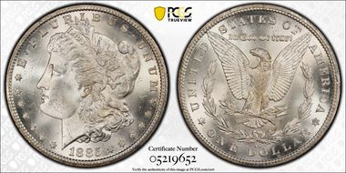 1885-CC $1 MS65