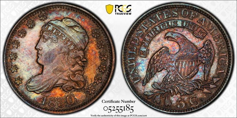 Cert 05255185 - Coin Image