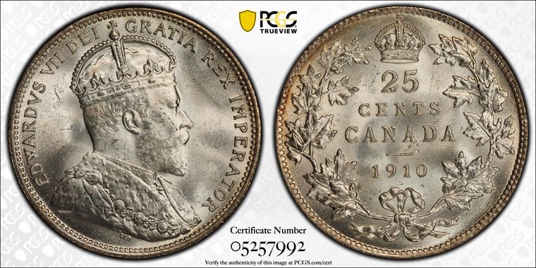 Cert 05257992 - Coin Image