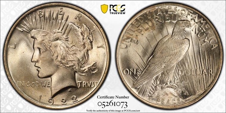 Cert 05261073 - Coin Image