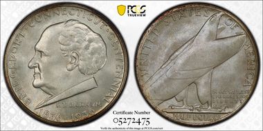 1936 50C Bridgeport MS67