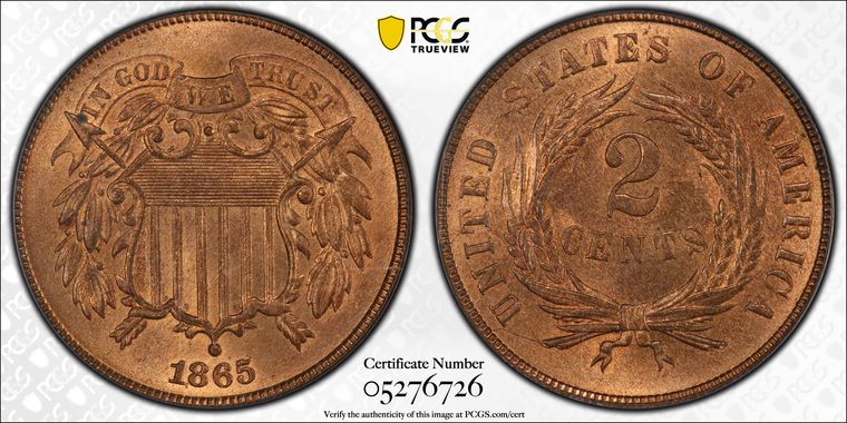 Cert 05276726 - Coin Image