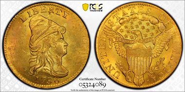 1796 $2.50 No Stars MS65