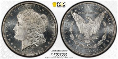 1897-S $1 MS65DMPL
