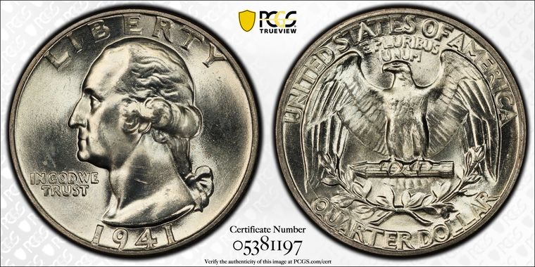 Cert 05381197 - Coin Image