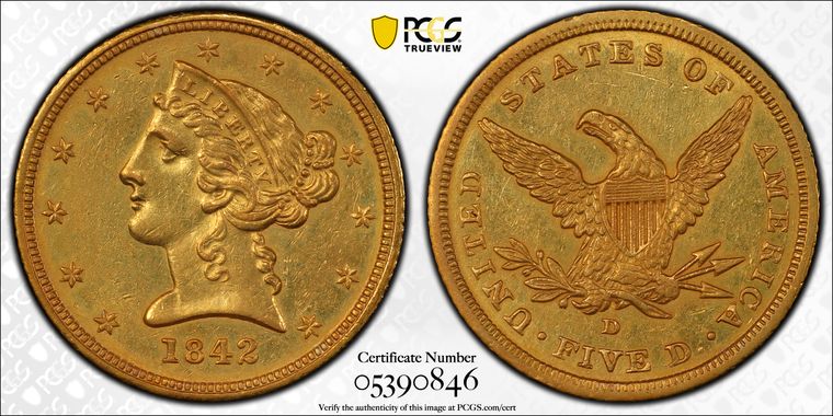 Cert 05390846 - Coin Image