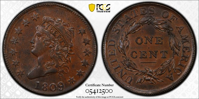 Cert 05412500 - Coin Image