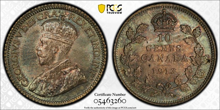 Cert 05463260 - Coin Image