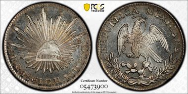 1861-Mo CH 2 R KM-374.10 MS66PL