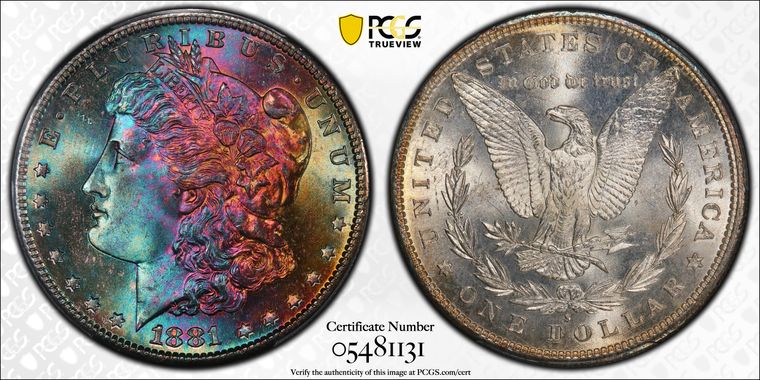 Cert 05481131 - Coin Image