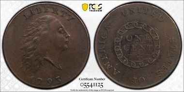 1793 1C Chain, America XF45BN