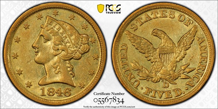 Cert 05567834 - Coin Image