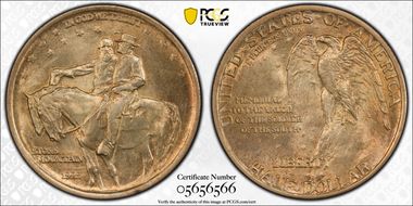 1925 50C Stone Mountain MS64
