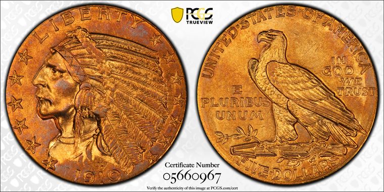 Cert 05660967 - Coin Image