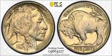 1913-S 5C Type 2 MS64