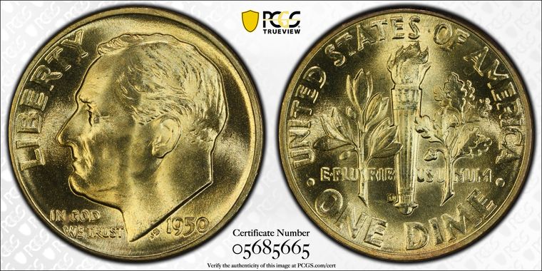 Cert 05685665 - Coin Image