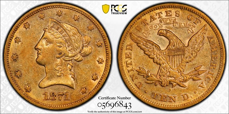 Cert 05696843 - Coin Image