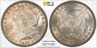 1897-O $1 MS67