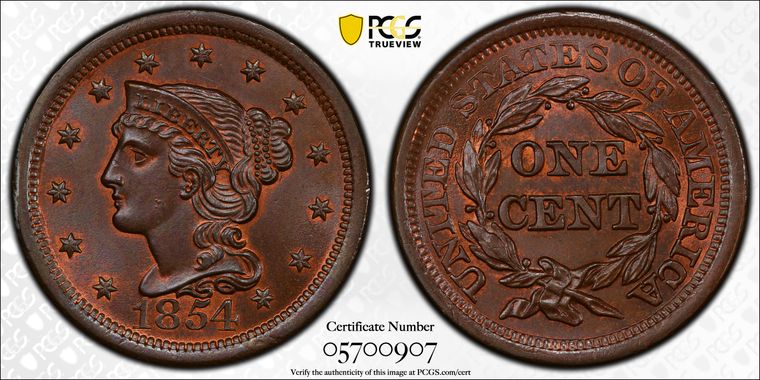 Cert 05700907 - Coin Image