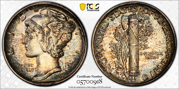 Cert 05700918 - Coin Image