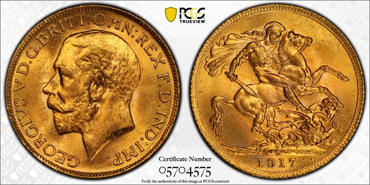 Cert 05704575 - Coin Image