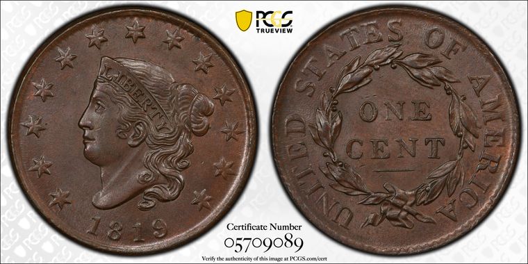 Cert 05709089 - Coin Image