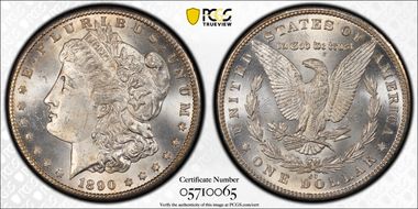 1890-CC $1 MS64