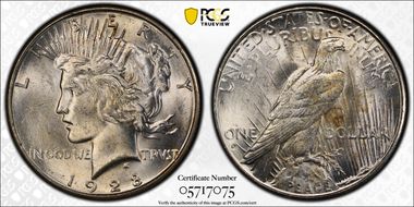 1928-S $1 MS63