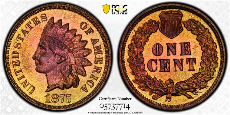 Cert 05737714 - Coin Image