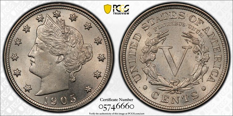 Cert 05746660 - Coin Image