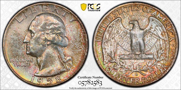 Cert 05782583 - Coin Image