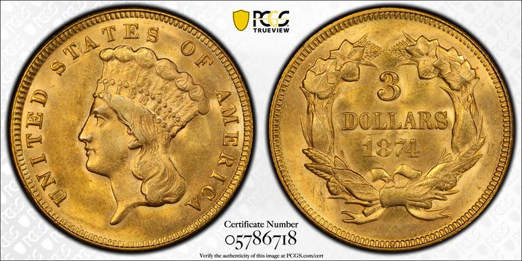 Cert 05786718 - Coin Image