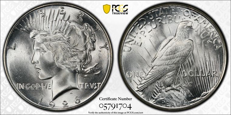 Cert 05791704 - Coin Image