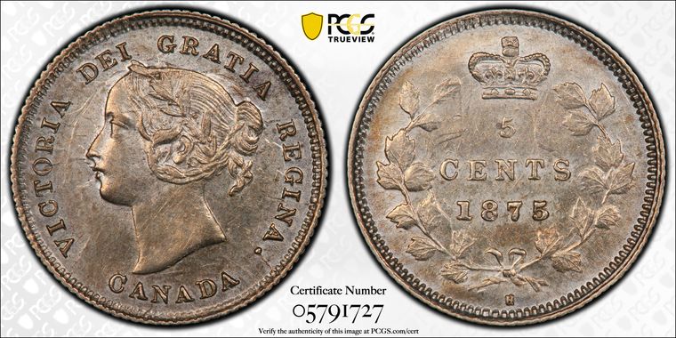 Cert 05791727 - Coin Image