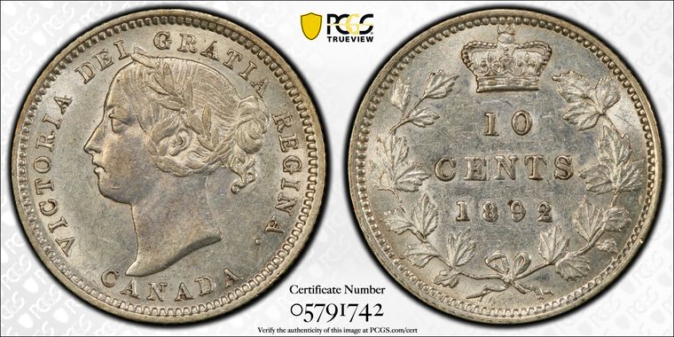 Cert 05791742 - Coin Image