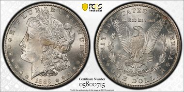 1889-S $1 MS64
