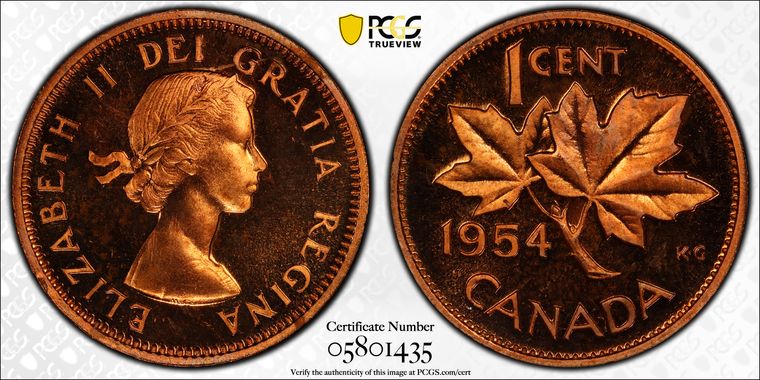 Cert 05801435 - Coin Image