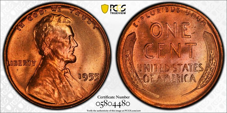 Cert 05804480 - Coin Image