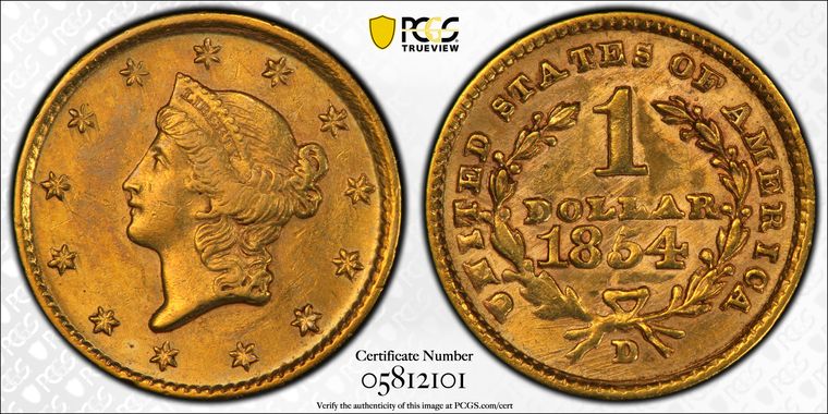 Cert 05812101 - Coin Image