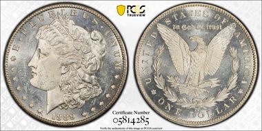 1889-CC $1 MS62PL
