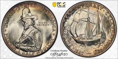 1920 50C Pilgrim MS66