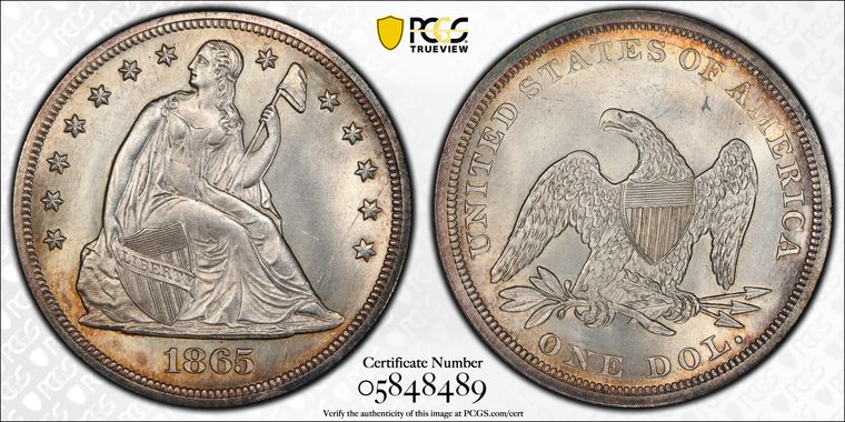 Cert 05848489 - Coin Image