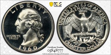 1960 25C PR68
