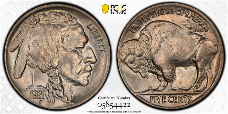 Cert 05854422 - Coin Image