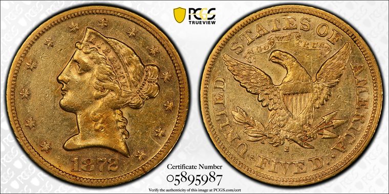 Cert 05895987 - Coin Image