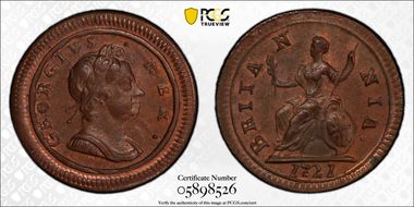 1721 1/4D S-3662 MS64RB